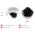ACTi Z83 2MP Outdoor Zoom Dome Camera with D/N, Adaptive IR, Superior WDR, SLLS, 4.3x Zoom Lens