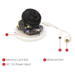 ACTi Z98 4MP Outdoor Mini Dome Camera with D/N, Adaptive IR, Superior WDR, SLLS