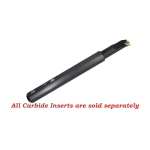 Aloris ATB-3L Series ATB Internal Threading Bar Left Hand, 10"