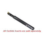 Aloris ATB-3L Series ATB Internal Threading Bar Left Hand, 10"