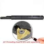 Aloris ATB-5L Series ATB Internal Threading Bar Left Hand, 14"