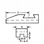 Aloris EA- 13 EA Series Extension Tool Holder