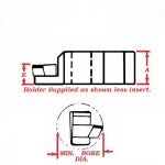 Aloris EA- 22 EA Series Universal Turning and Boring Holder