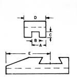 Aloris EA- 13L EA Series Extension Tool Holder, Opposite Hand