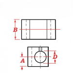 Aloris EA-100 EA Series Boring Bar Holder, 2"