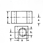 Aloris EA- 4 EA Series Heavy Duty Boring Bar Holder, 2"