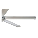 Altitude 131L60BNSLV Arlette 60" Indoor Fan with Light Kit and Remote Control, Brushed Nickel / Silver