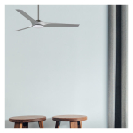 Altitude 953L52BNSLV Gossamer 52" Indoor Fan with Light Kit and Remote Control, Brushed Nickel / Silver