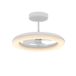 Altitude ERTE1708065MWH Helium 24" Indoor / Outdoor Matte White Integrated LED with Light Kit