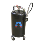 American Lube TIM-390-A1 Heavy-Duty Pumpless 24-Gallon Metered Oil Dispenser