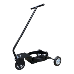 American Lube TIM-408 16-Gallon / 120-Pound 3-Wheel Drum Cart