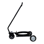 American Lube TIM-408 16-Gallon / 120-Pound 3-Wheel Drum Cart