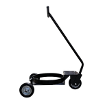 American Lube TIM-408 16-Gallon / 120-Pound 3-Wheel Drum Cart
