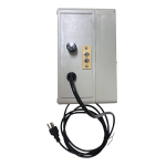 American Lube TIM-AIR-BOX 110 VAC Electrical Box for Controlling Air to Pump(s)