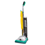Bissell BigGreen Commercial BG101 ProShake 12" Commercial Upright Vacuum, 870 W Motor, Comfort-Grip Handle, 50' Cord, Non-Stick Shake-out Bag, Magnet Bar
