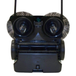 Bissell BigGreen Commercial BG-677 31" Battery Powered Triple Brush Push Power Sweeper, 13.2 Gallon Debris Container, Brush Height Adjustment