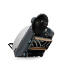 Bissell BigGreen Commercial BGDFS31+ 31" Compact Battery Sweeper Suited for Indoor and Outdoor Cleaning on Hard and Soft Floor Surfaces