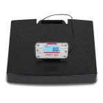 Detecto APEX-RI Apex Portable Scale, Remote Indicator, Integral Carrying Handle, 600 lb x 0.2 lb / 300 kg x 0.1 kg