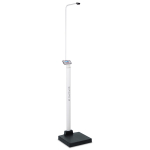 Detecto APEX-SH Apex Digital Clinical Scale, Sonar Height Rod, 600 lb x 0.2 lb / 300 kg x 0.1 kg