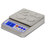 Detecto WPS12 Portion Scale, Waterproof IP67, 12 lb Capacity, 7.5" X 9.75" Platform