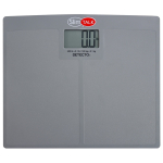 Detecto SlimTalk Talking Home Health Scale, 400 lb x 0.1 lb / 180 kg x 0.1 kg, Textured Platform Surface