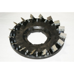 Diamabrush 901601202 16" Concrete Prep Tool with 25 Grit - Counterclockwise