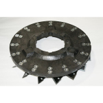 Diamabrush 901601202 16" Concrete Prep Tool with 25 Grit - Counterclockwise