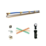 Exair 110260PKI Aluminum Super Air Knife 60" Kit with Plumbing Kit