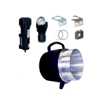 Exair 120228 Aluminum Super Air Amplifier 8" Kit