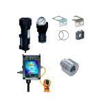 Exair 121221DX Deluxe Stainless Steel High Temperature Air Amplifier 1-1/4" Kit