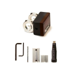 Exair 9092-DAT 1-160 SCFM Digital Flowmeter 1-1/2" with Data Logger with Drill Guide Kit