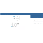 Exair 9096-M3 8-850 m3/hr Digital Flowmeter 2-1/2" with Drill Guide Kit