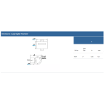 Exair 9097-DAT 12-1200 SCFM Digital Flowmeter 3" with Data Logger with Drill Guide Kit