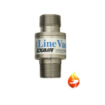 Exair HT141125-316 1-1/4 National Pipe Taper Type 316 Stainless Steel High Temperature Threaded Line Vac