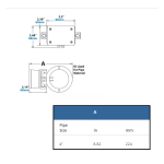 Exair H9098 4" 20-2000 SCFM Hot Tap Digital Flowmeter with Drill Guide Kit