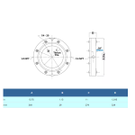 Exair 2491 Aluminum Standard Air Wipe 11" Kit