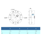 Exair 2459 Aluminum Super Air Wipe 9" Kit