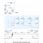 Exair 110024SS-316 Type 316 Stainless Steel Super Air Knife 24"