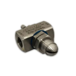 Exair AF5010SS Internal Mix Flat Fan Atomizing Nozzle, 46.2 GPH, 1/2 FNPT