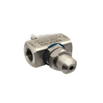 Exair AN5010SS Internal Mix Narrow Round Atomizing Nozzle, 75.6 GPH, 1/2 FNPT