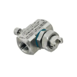 Exair EB1020SS External Mix Wide Angle Flat Fan Atomizing Nozzle, 7.5 GPH, 1/4 FNPT