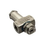 Exair EF6010SS No Drip External Mix Narrow Angle Flat Fan Atomizing Nozzle, 303.0 GPH, 1/2 FNPT