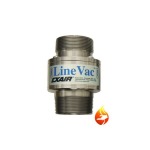 Exair HT141200-316 2 NPT Type 316 Stainless Steel High Temperature Threaded Line Vac