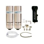 Exair HT4750SS NEMA 4X 3,400 Btu/hr Stainless Steel High Temperature Cabinet Cooler, Continuous Operation