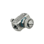 Exair SF1030SS Siphon Fed Flat Fan Atomizing Nozzle, 1.9 GPH, 1/4 FNPT