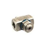 Exair SR5010SS Siphon Fed Round Atomizing Nozzle, 68.3 GPH, 1/2 FNPT