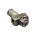 Exair SR6010SS No Drip Siphon Fed Round Atomizing Nozzle, 68.3 GPH, 1/2 FNPT