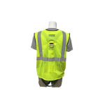 Gemtor FPV-TB-3 Type R, Class 2 Fall Protection Vest Harness, Tongue Buckle Legs, Large