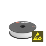 LabelTac LT102ESD Electrostatic Discharge (ESD) Label Tape 1"x50', White