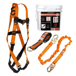 Malta Dynamics B2000-C5104-A6350 Fall Protection Compliance Bucket Kit with Anchor Strap